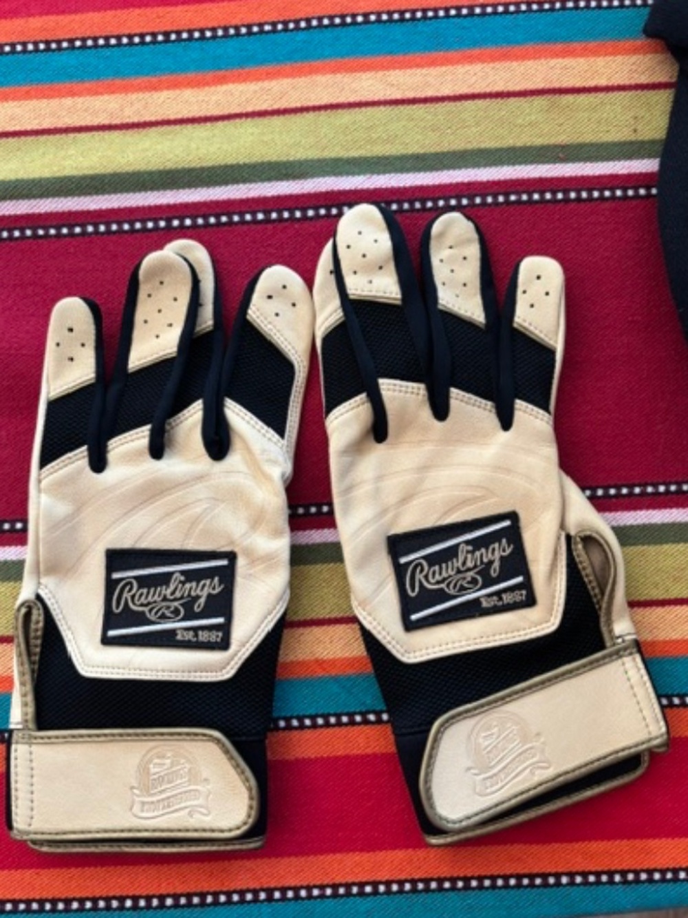 Rawlings Mens Batting Gloves - XL